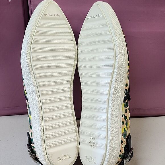 Coach 1941 6.5 Leather Pointed Sneakers - NWOT - Picture 9 of 11